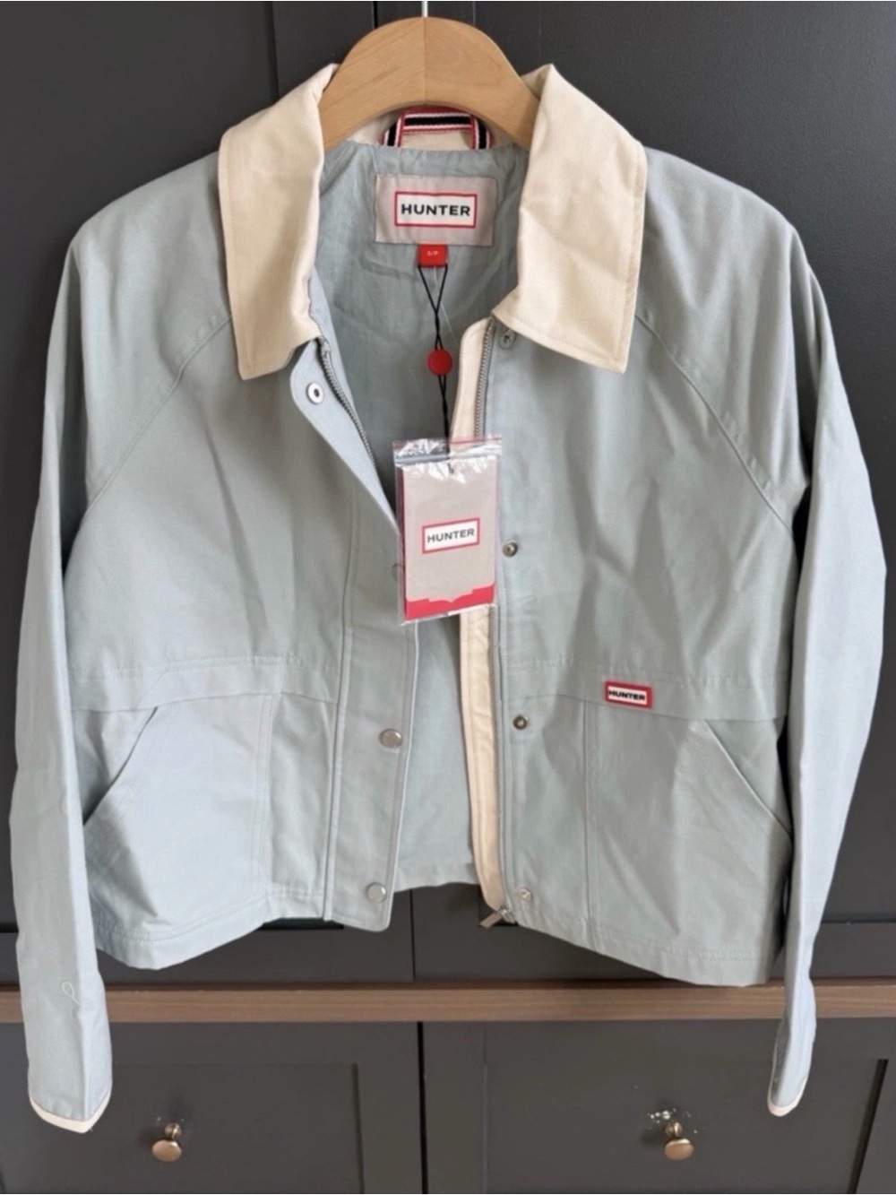 Hunter rain jacket